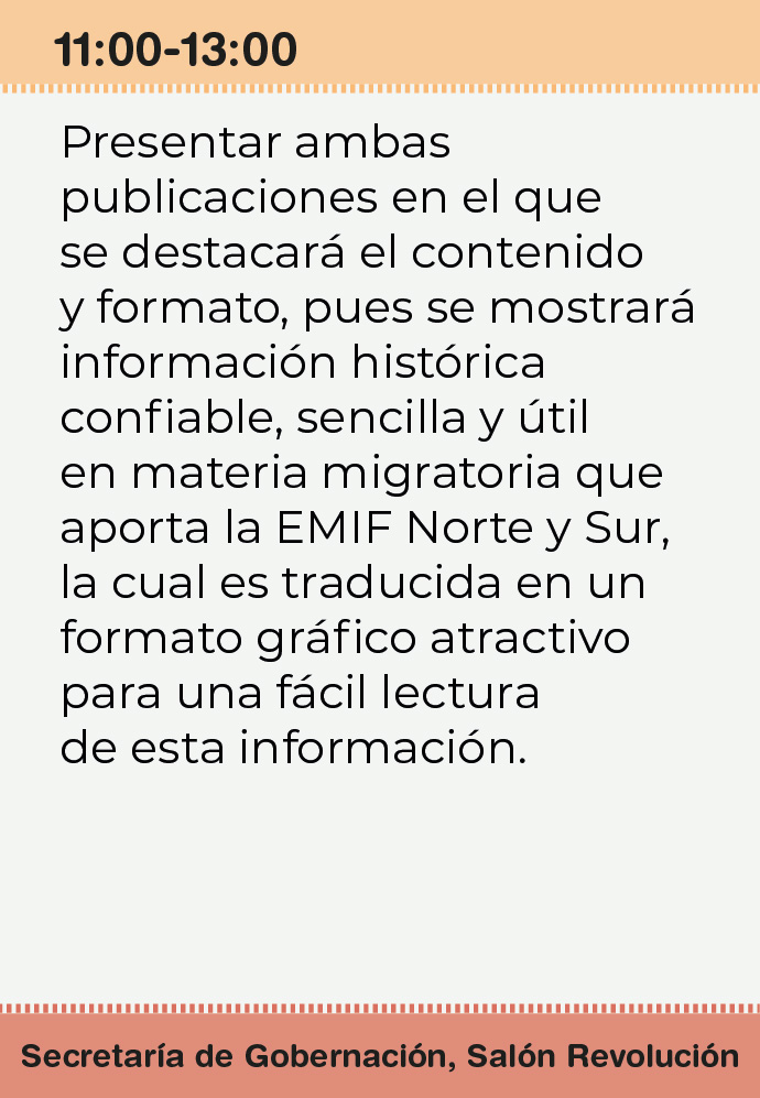 Mesa y presentación
